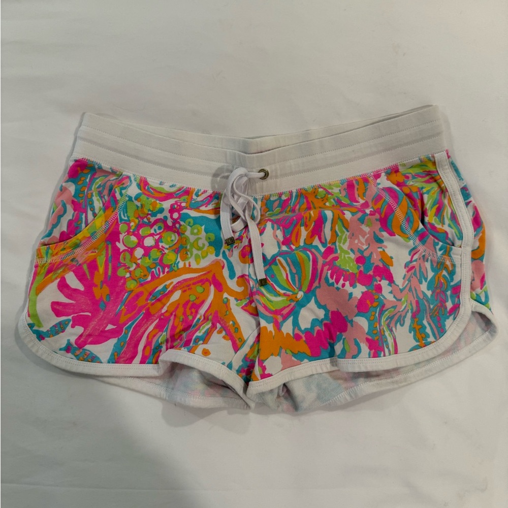 Lilly Pulitzer Pink and White Shorts